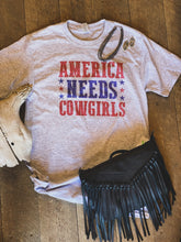 Load image into Gallery viewer, America needs cowgirls
