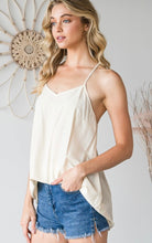 Load image into Gallery viewer, Vanilla crocheted tank top
