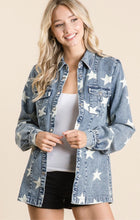 Load image into Gallery viewer, Star Denim jacket
